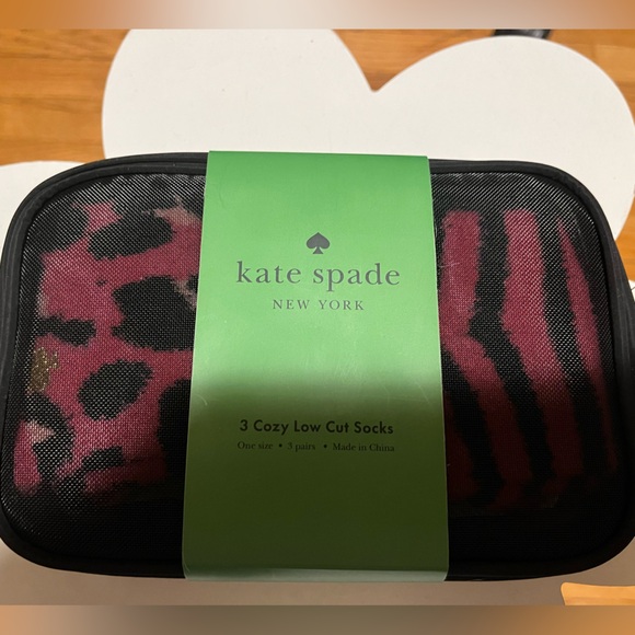 kate spade Accessories - Kate Spade Low Cut Cozy Socks Set